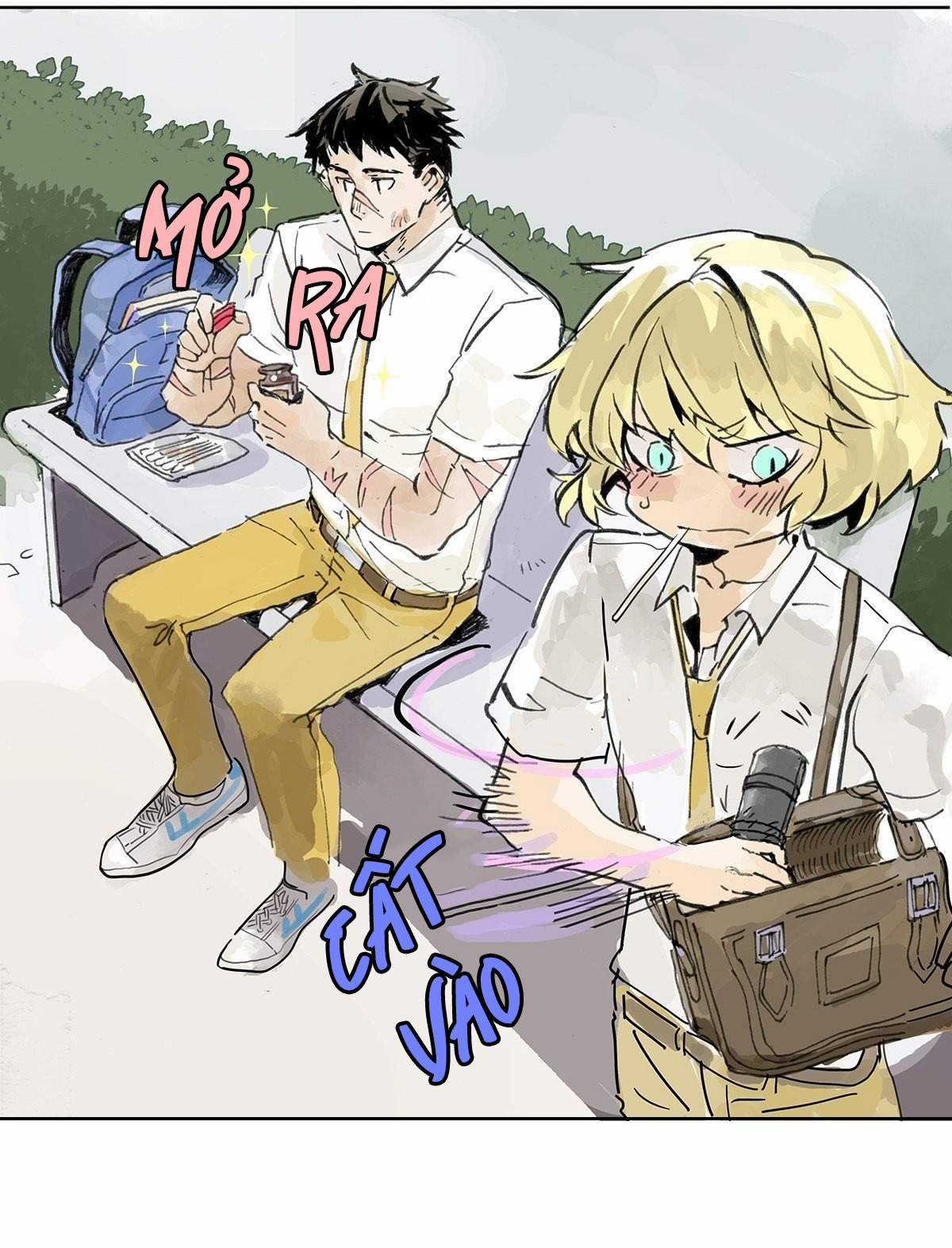 Bạn cùng lớp tôi thật kỳ lạ Chapter 13 trang 19