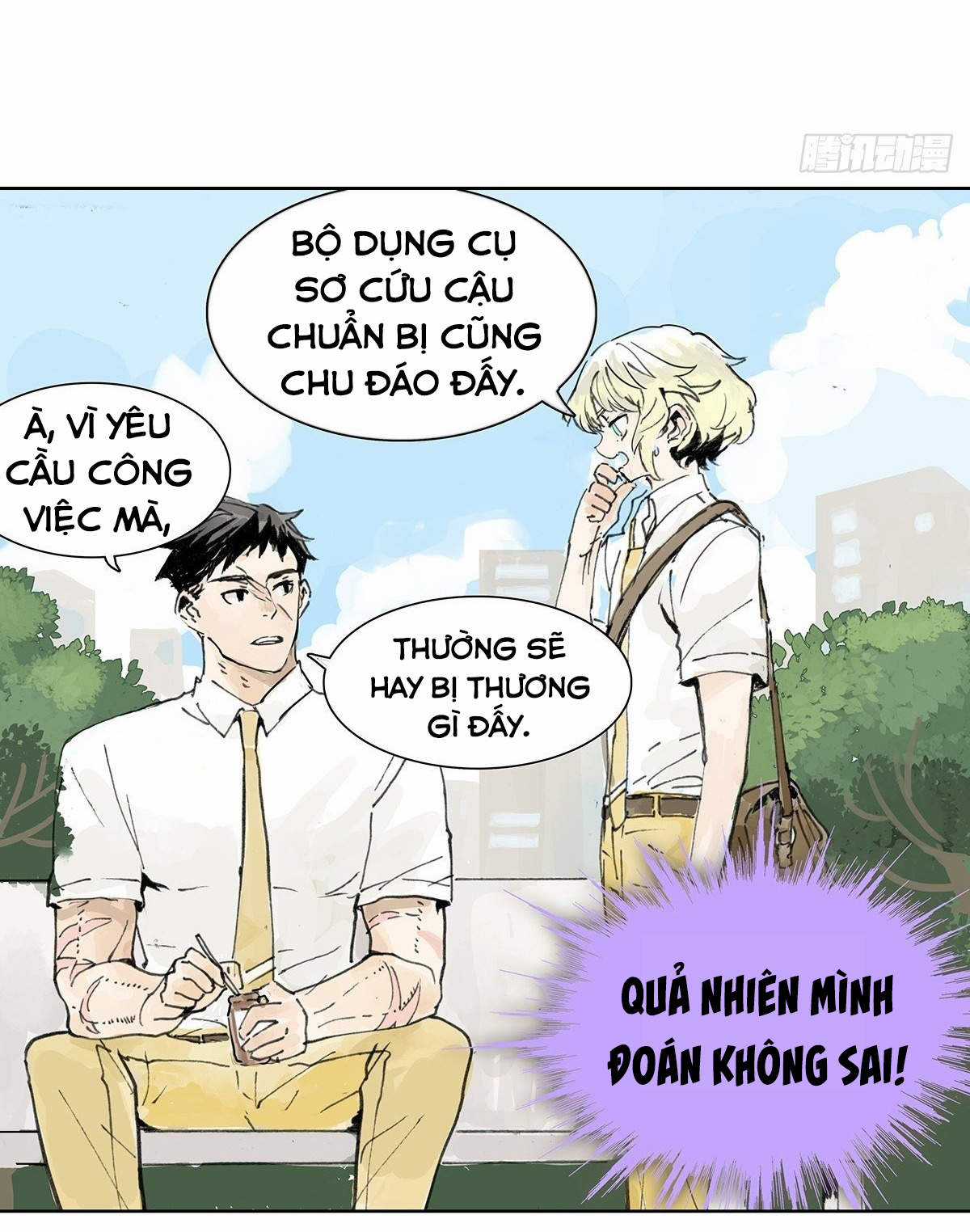 Bạn cùng lớp tôi thật kỳ lạ Chapter 13 trang 20