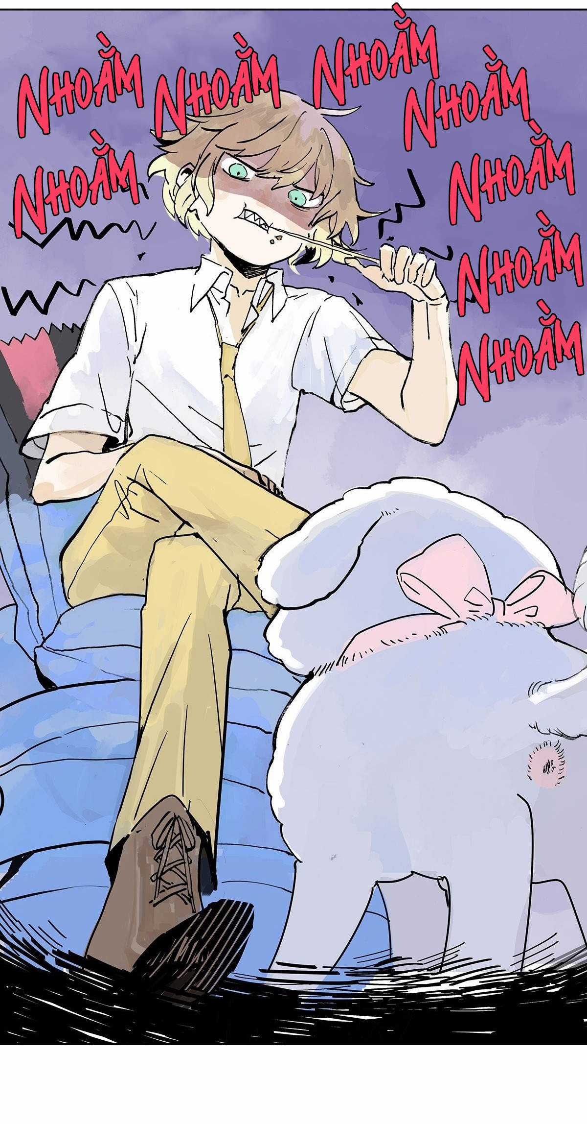 Bạn cùng lớp tôi thật kỳ lạ Chapter 14 trang 35