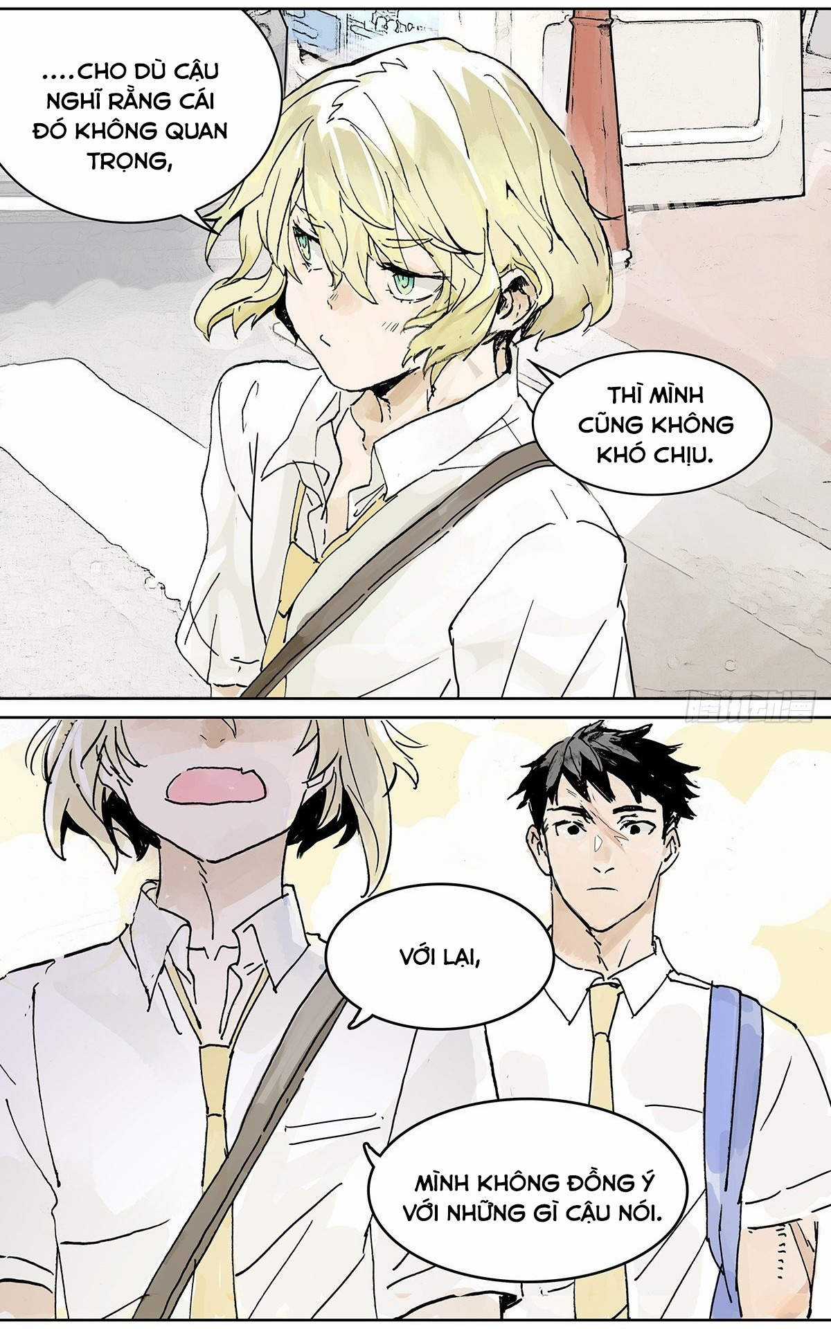 Bạn cùng lớp tôi thật kỳ lạ Chapter 14 trang 48