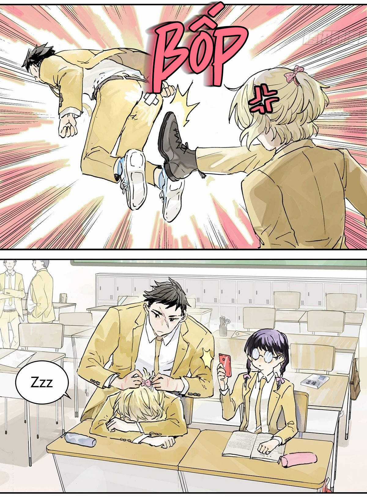 Bạn cùng lớp tôi thật kỳ lạ Chapter 17 trang 3