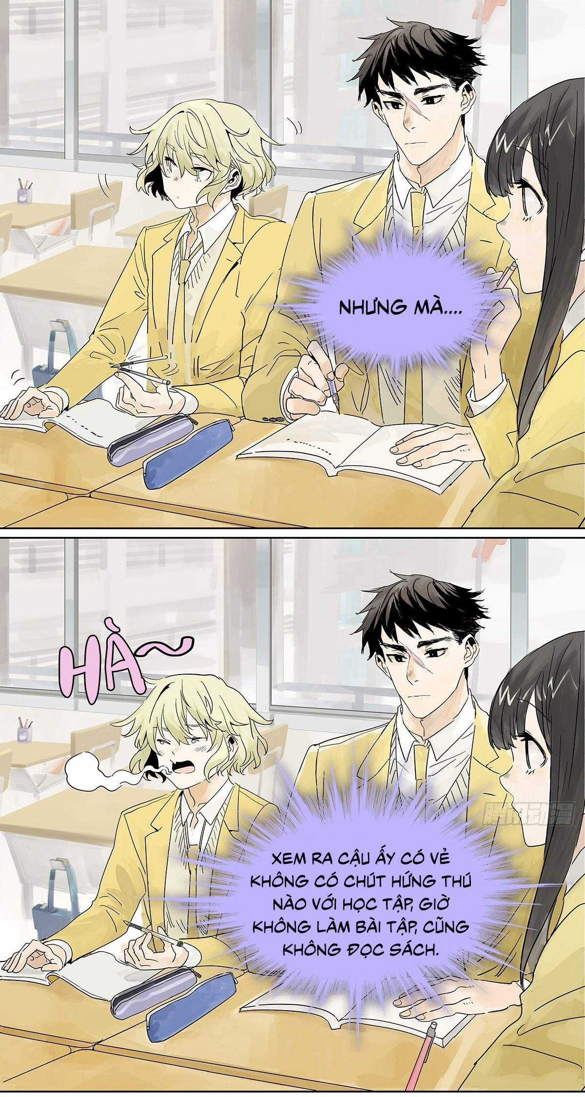 Bạn cùng lớp tôi thật kỳ lạ Chapter 22 trang 2