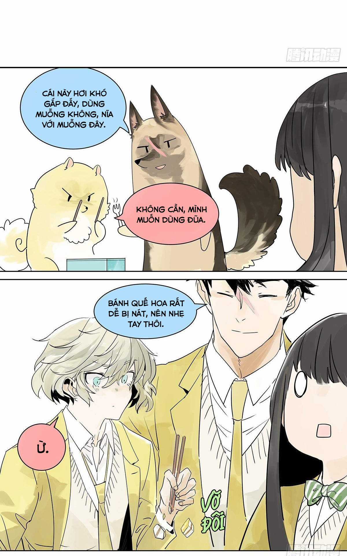 Bạn cùng lớp tôi thật kỳ lạ Chapter 22 trang 4