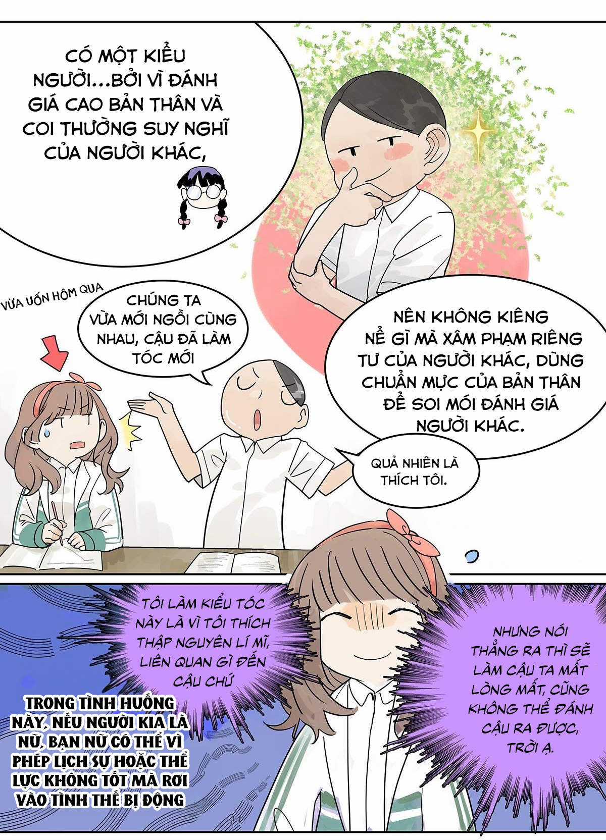 Bạn cùng lớp tôi thật kỳ lạ Chapter 47 trang 55