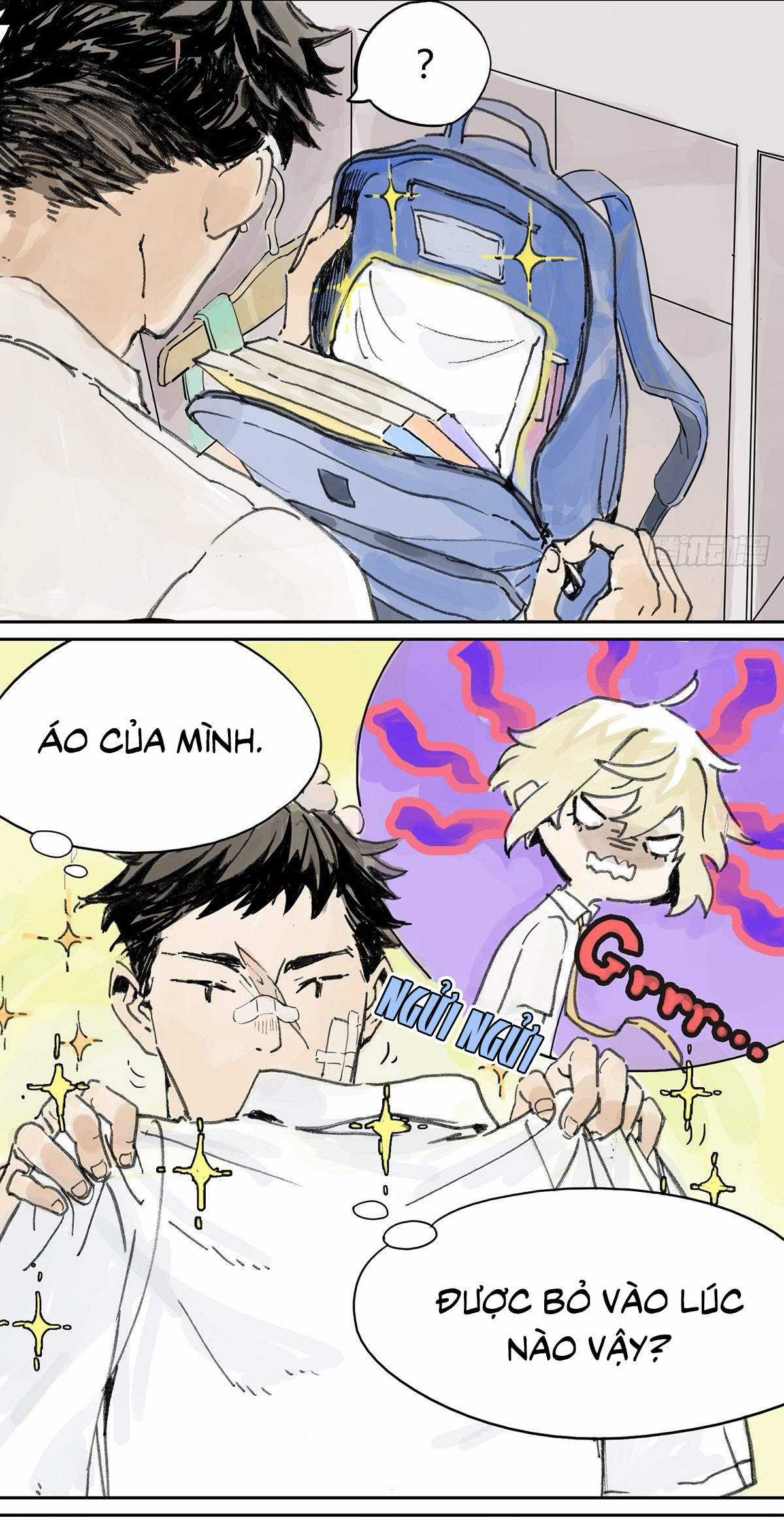 Bạn cùng lớp tôi thật kỳ lạ Chapter 5 trang 37