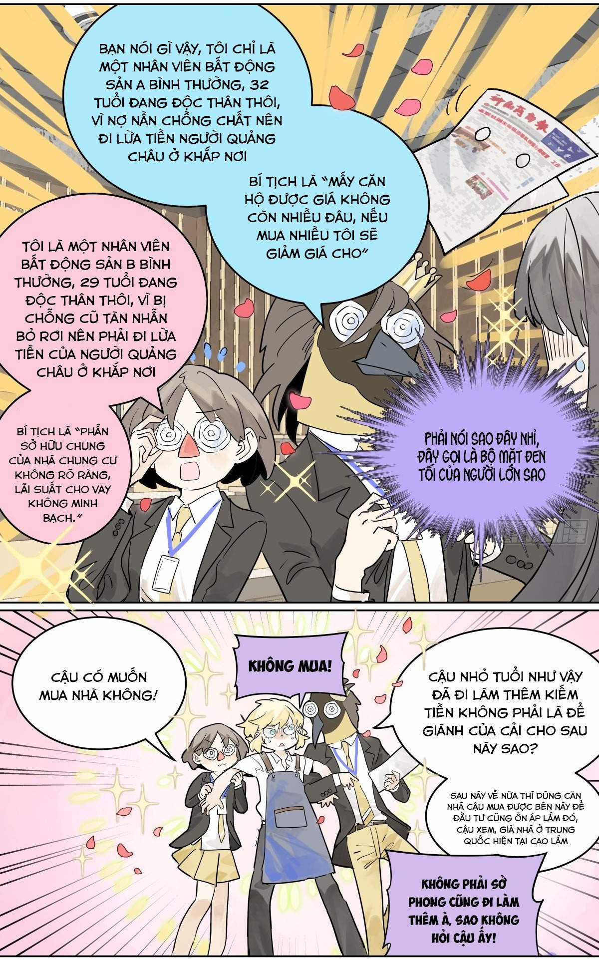 Bạn cùng lớp tôi thật kỳ lạ Chapter 52 trang 54