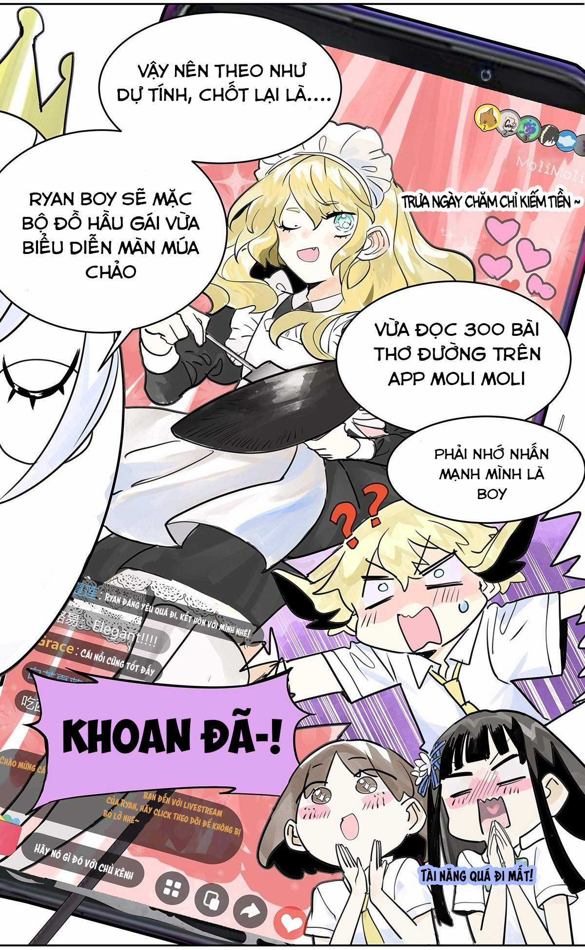 Bạn cùng lớp tôi thật kỳ lạ Chapter 55 trang 35