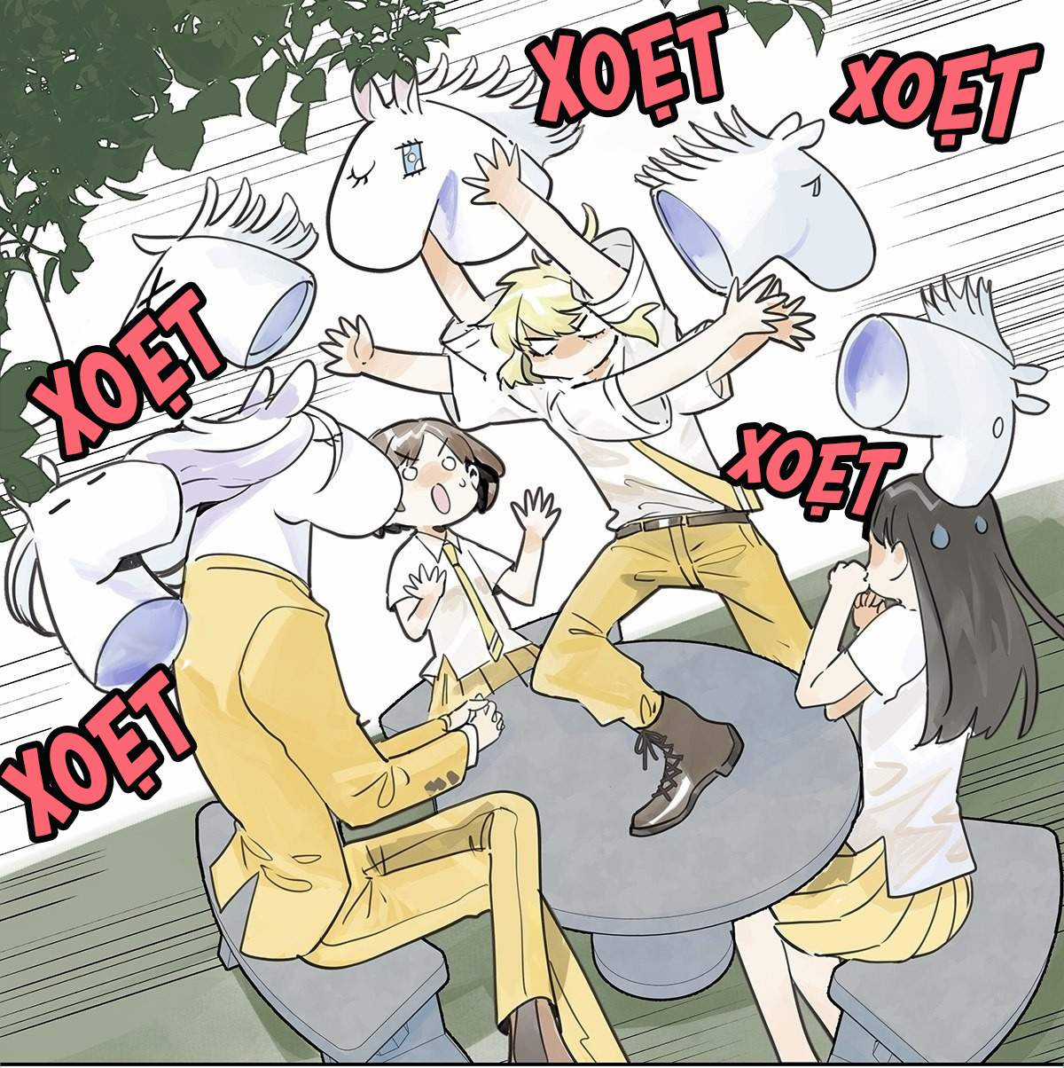 Bạn cùng lớp tôi thật kỳ lạ Chapter 55 trang 38