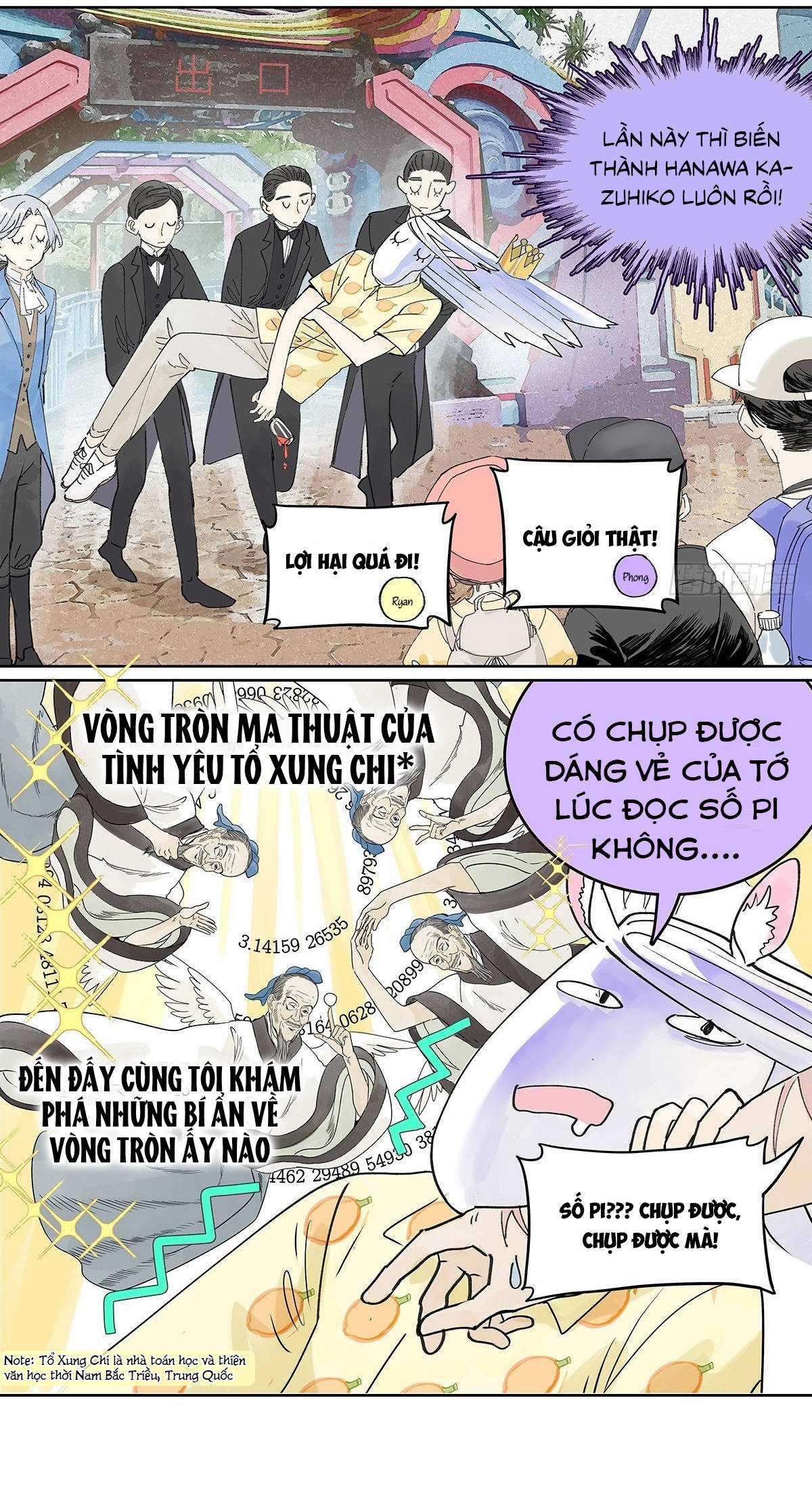 Bạn cùng lớp tôi thật kỳ lạ Chapter 59 trang 20