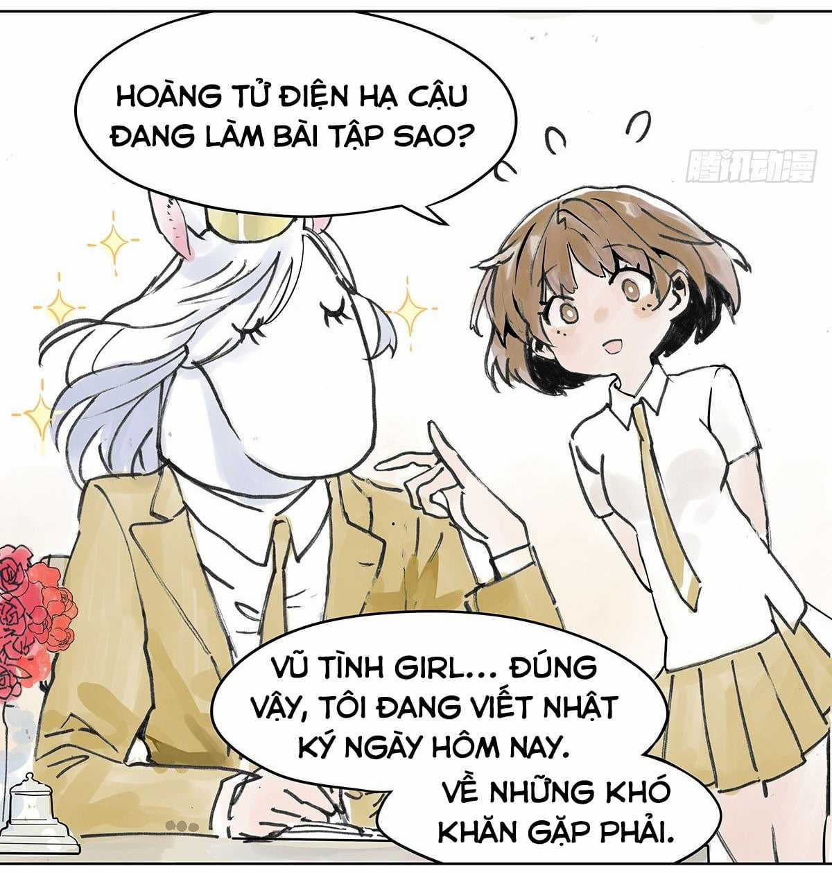 Bạn cùng lớp tôi thật kỳ lạ Chapter 6 trang 4