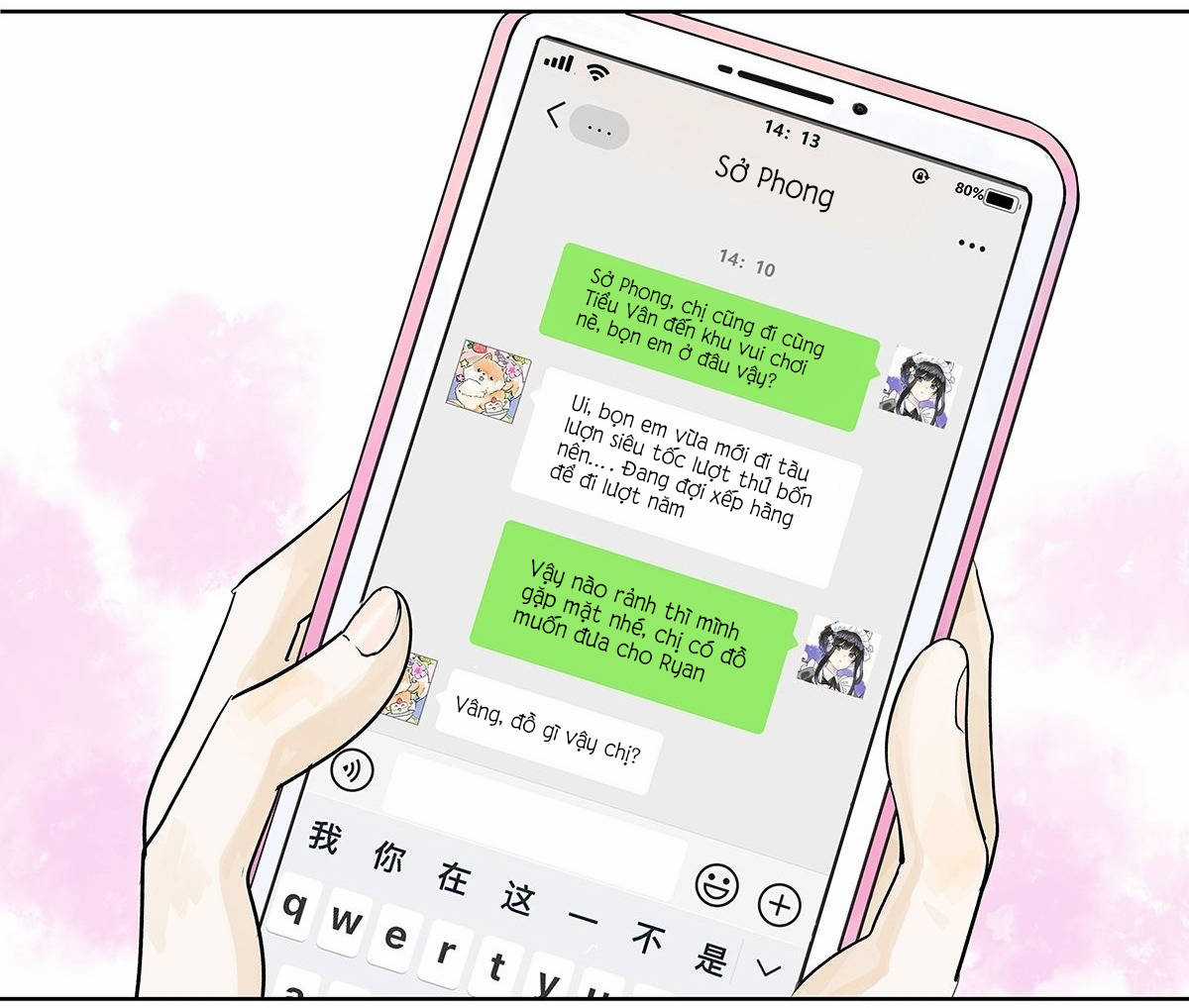 Bạn cùng lớp tôi thật kỳ lạ Chapter 63 trang 10