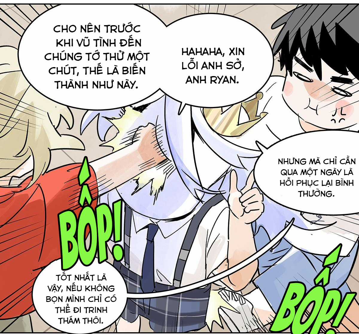 Bạn cùng lớp tôi thật kỳ lạ Chapter 66 trang 17