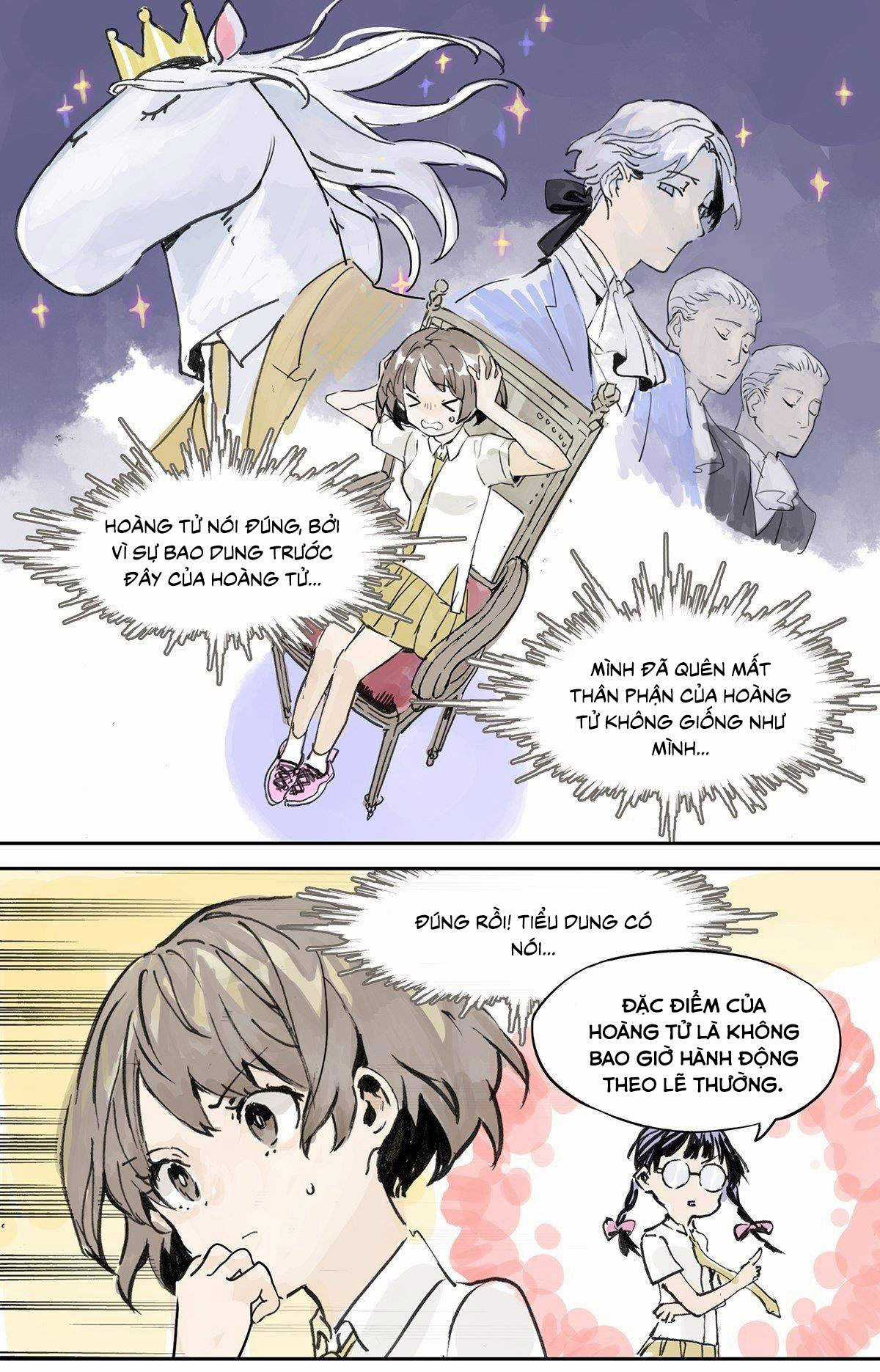 Bạn cùng lớp tôi thật kỳ lạ Chapter 8 trang 2