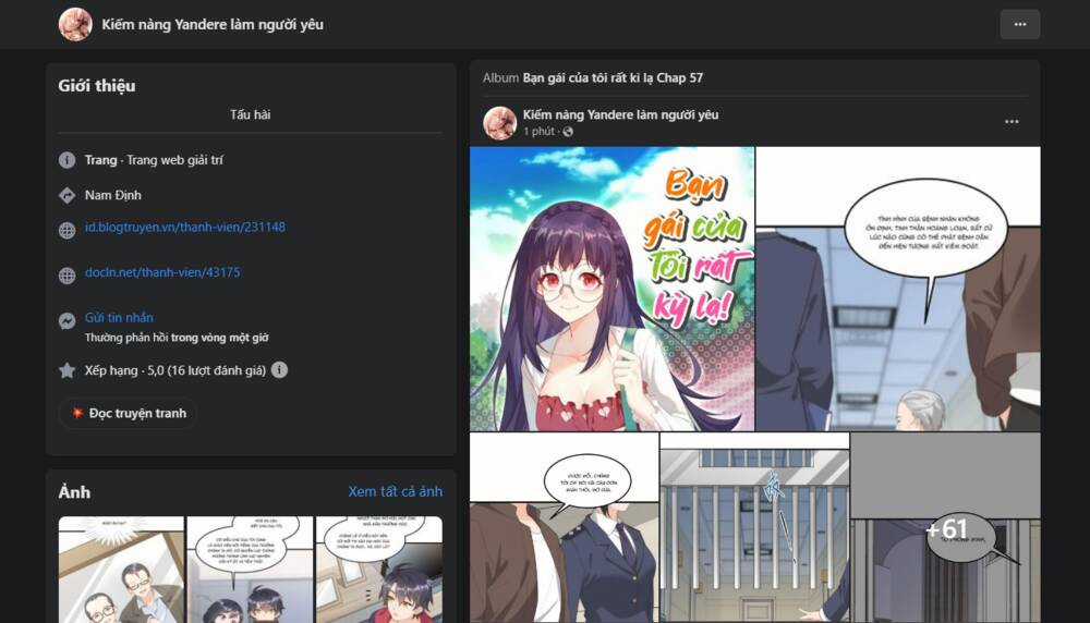 Bạn Gái Của Tôi Rất Kì Lạ Chapter 55 trang 65