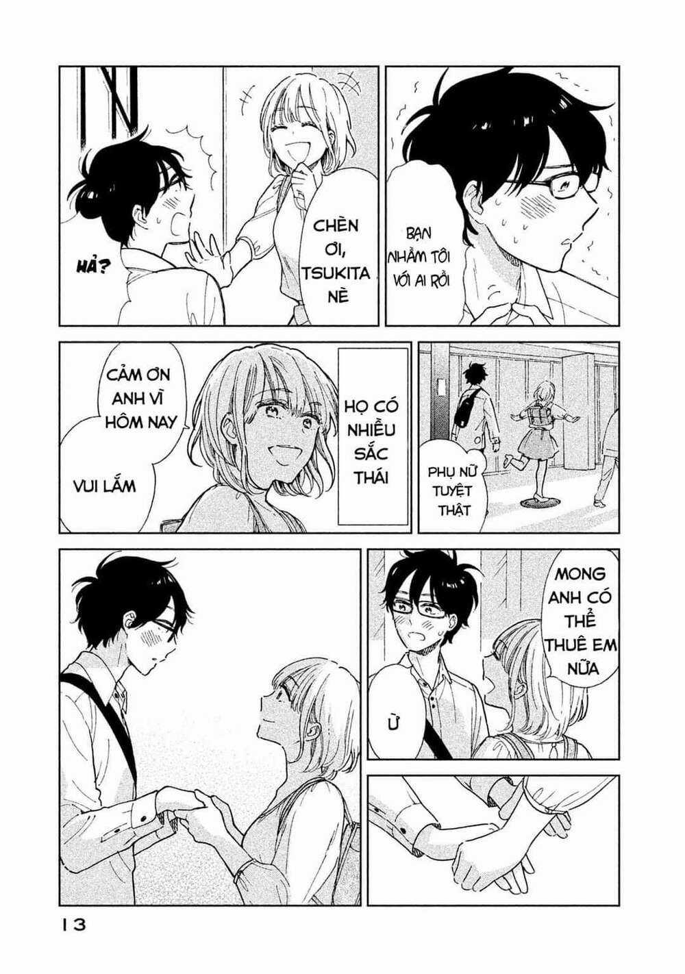 Bạn Gái Thuê Tsukita-San Chapter 1 trang 12