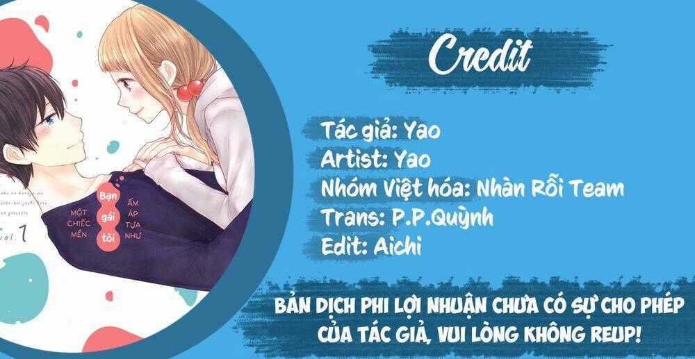 Bạn Gái Tôi Ấm Áp Tựa Như Một Chiếc Mền Chapter 1 trang 0