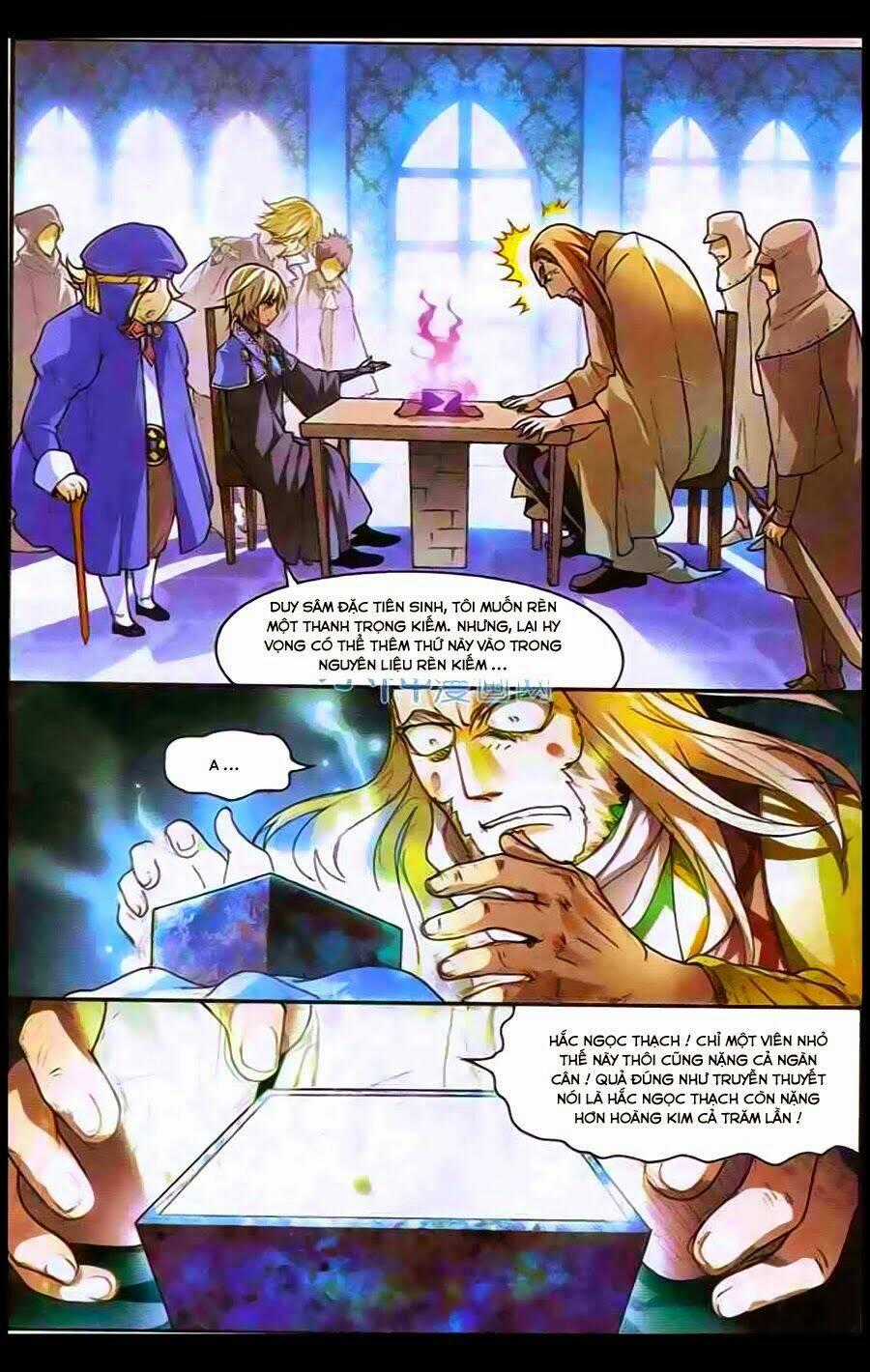 Bàn Long Giới Chỉ Chapter 101 trang 1