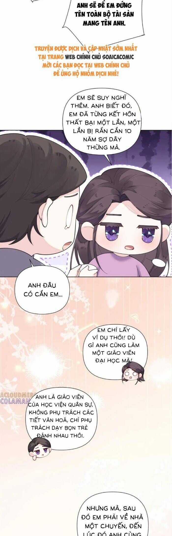 Ban Ngày Bị Hủy Hôn, Buổi Tối Bị Chỉ Huy Vừa Đáng Yêu Vừa Hung Dữ Đòi Ôm. Chương 99 trang 12