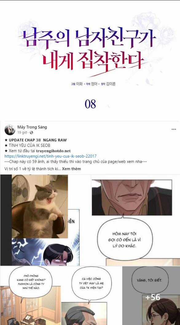 Bạn Trai Của Nam Chính Bị Ám Ảnh Bởi Tôi Chapter 8.1 trang 10