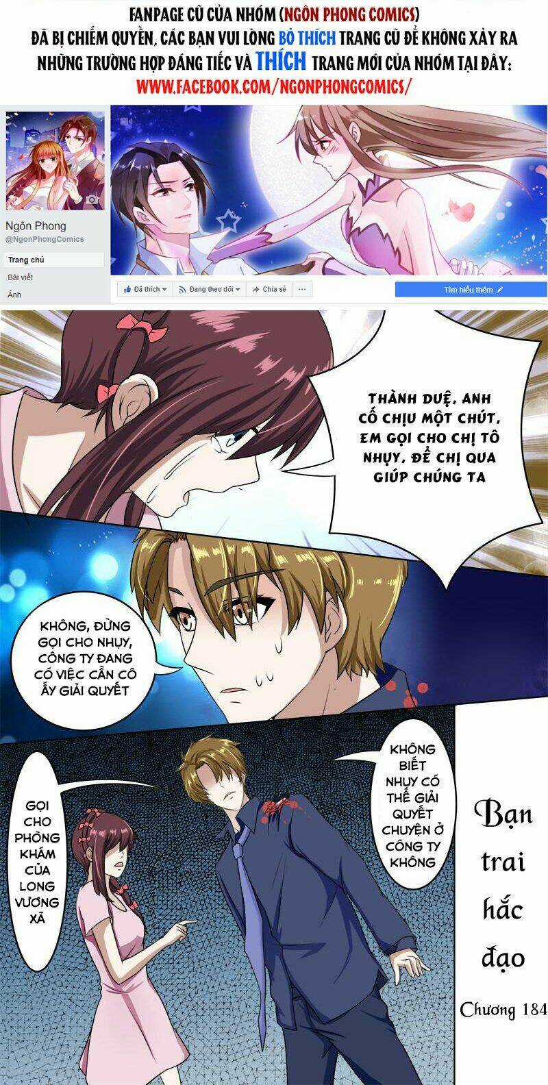 Bạn Trai Hắc Đạo Của Tôi Chapter 184 trang 1
