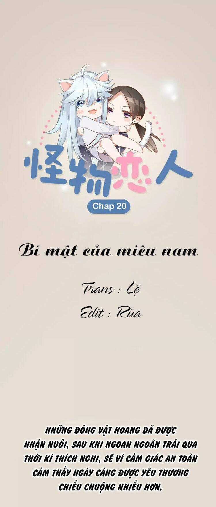 Bạn Trai Là Quái Vật Chapter 20 trang 1