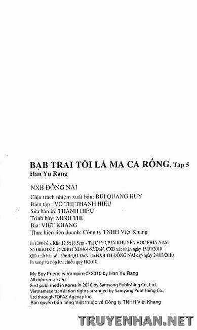 Bạn Trai Tôi Là Ma Cà Rồng Chapter 25 trang 15
