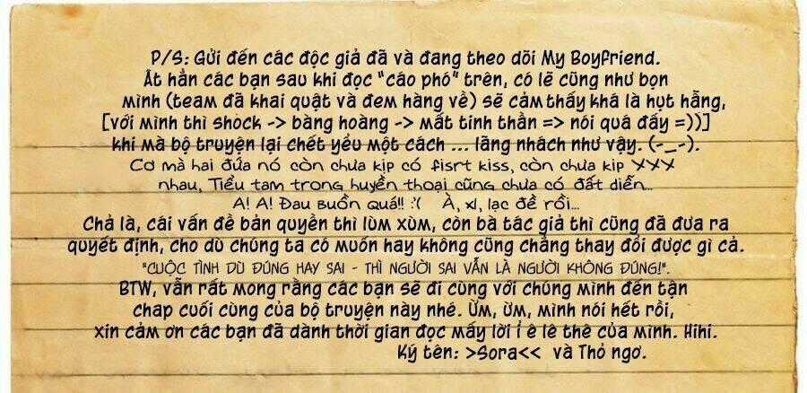 Bạn Trai Tui Chapter 24 trang 30