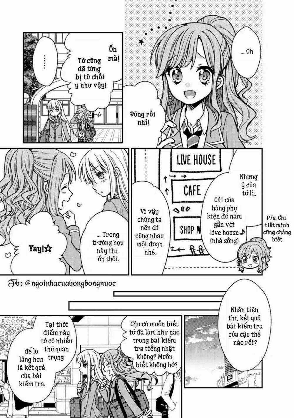 Bang Dream! Girls Band Party! Roselia Stage Chapter 1.1 trang 6