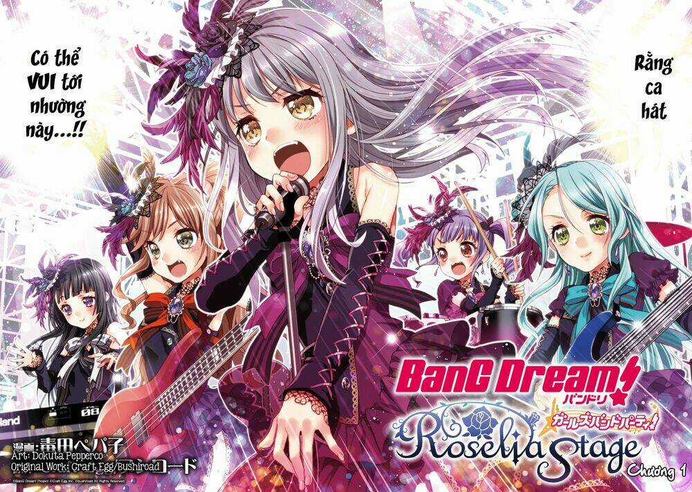 Bang Dream! Girls Band Party! Roselia Stage Chapter 1 trang 2