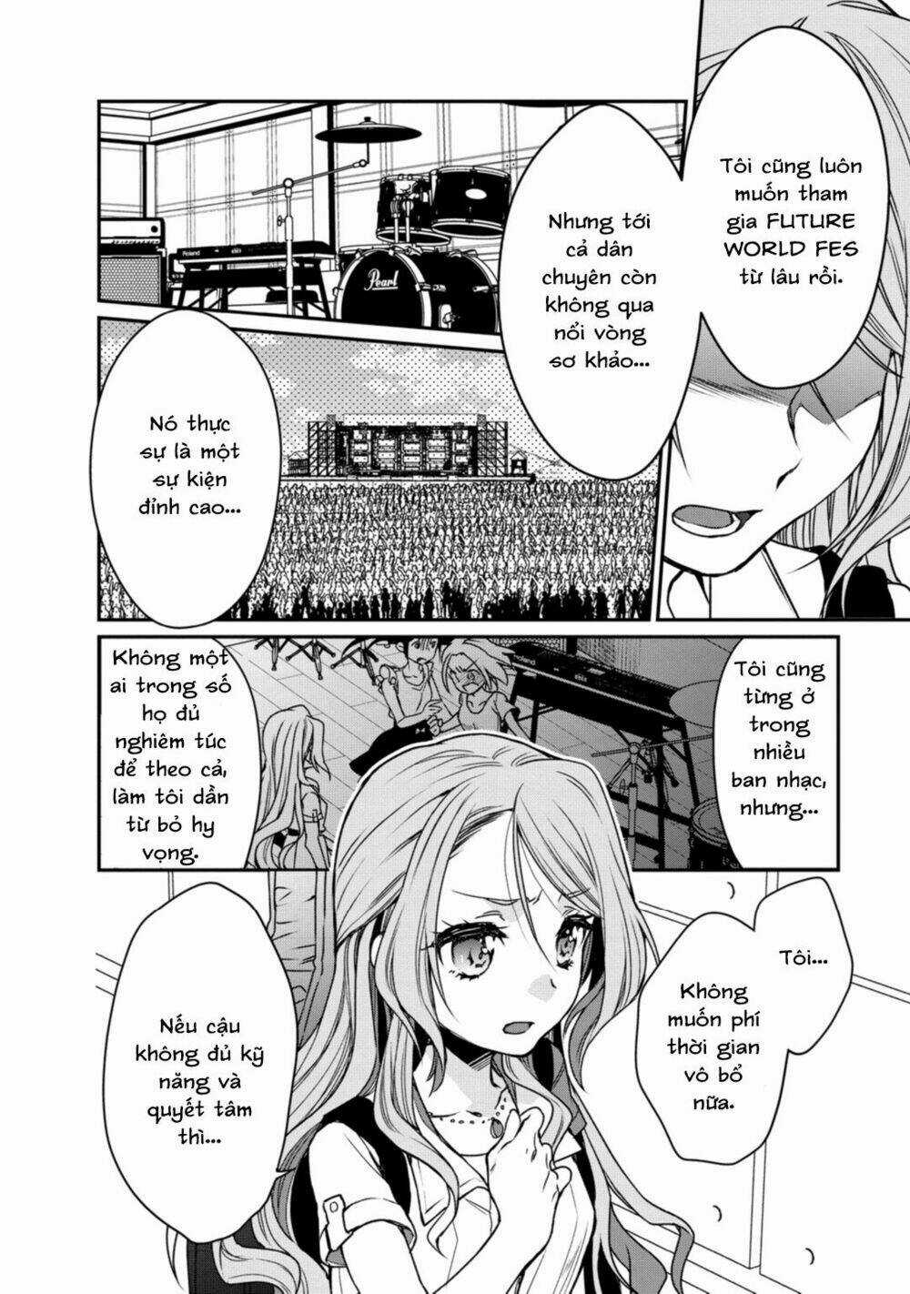 Bang Dream! Girls Band Party! Roselia Stage Chapter 1 trang 34