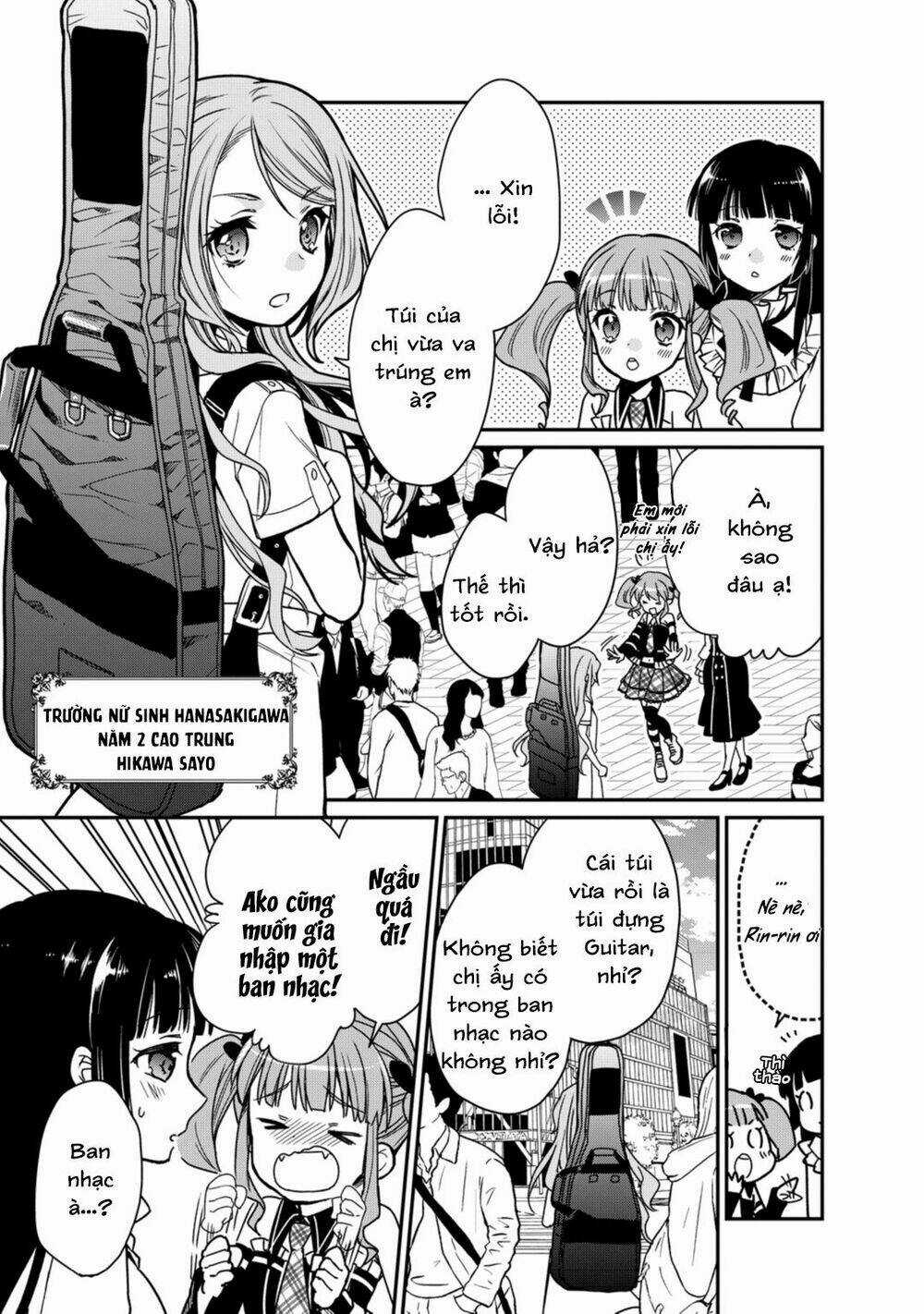 Bang Dream! Girls Band Party! Roselia Stage Chapter 1 trang 8