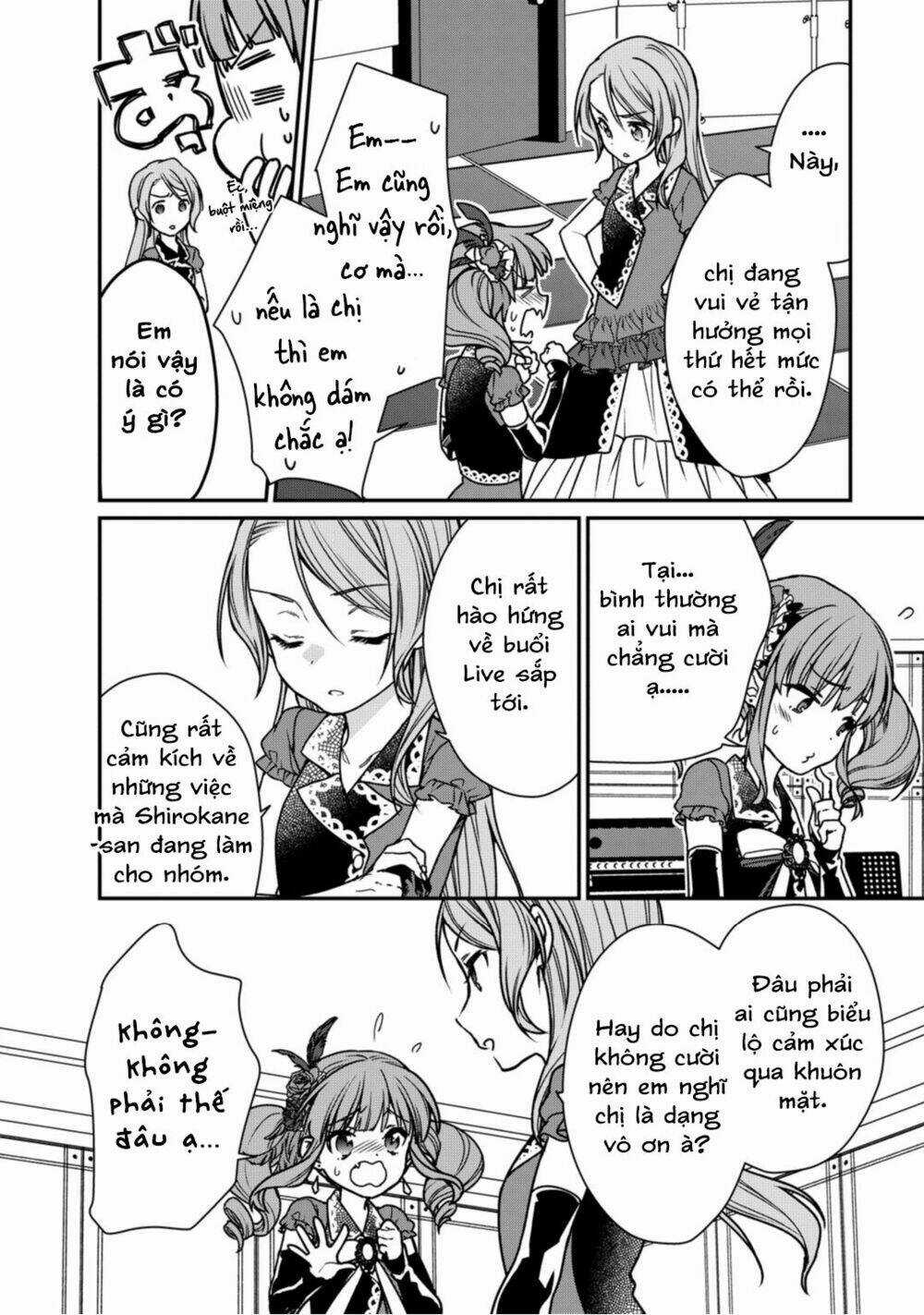 Bang Dream! Girls Band Party! Roselia Stage Chapter 10 trang 3