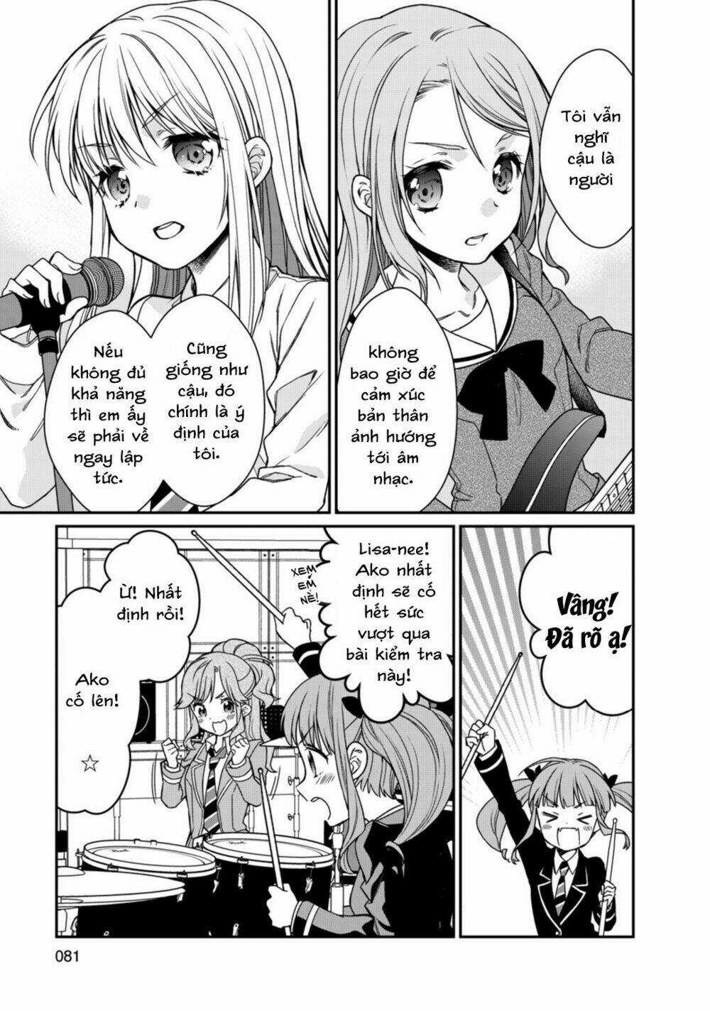 Bang Dream! Girls Band Party! Roselia Stage Chapter 2 trang 22