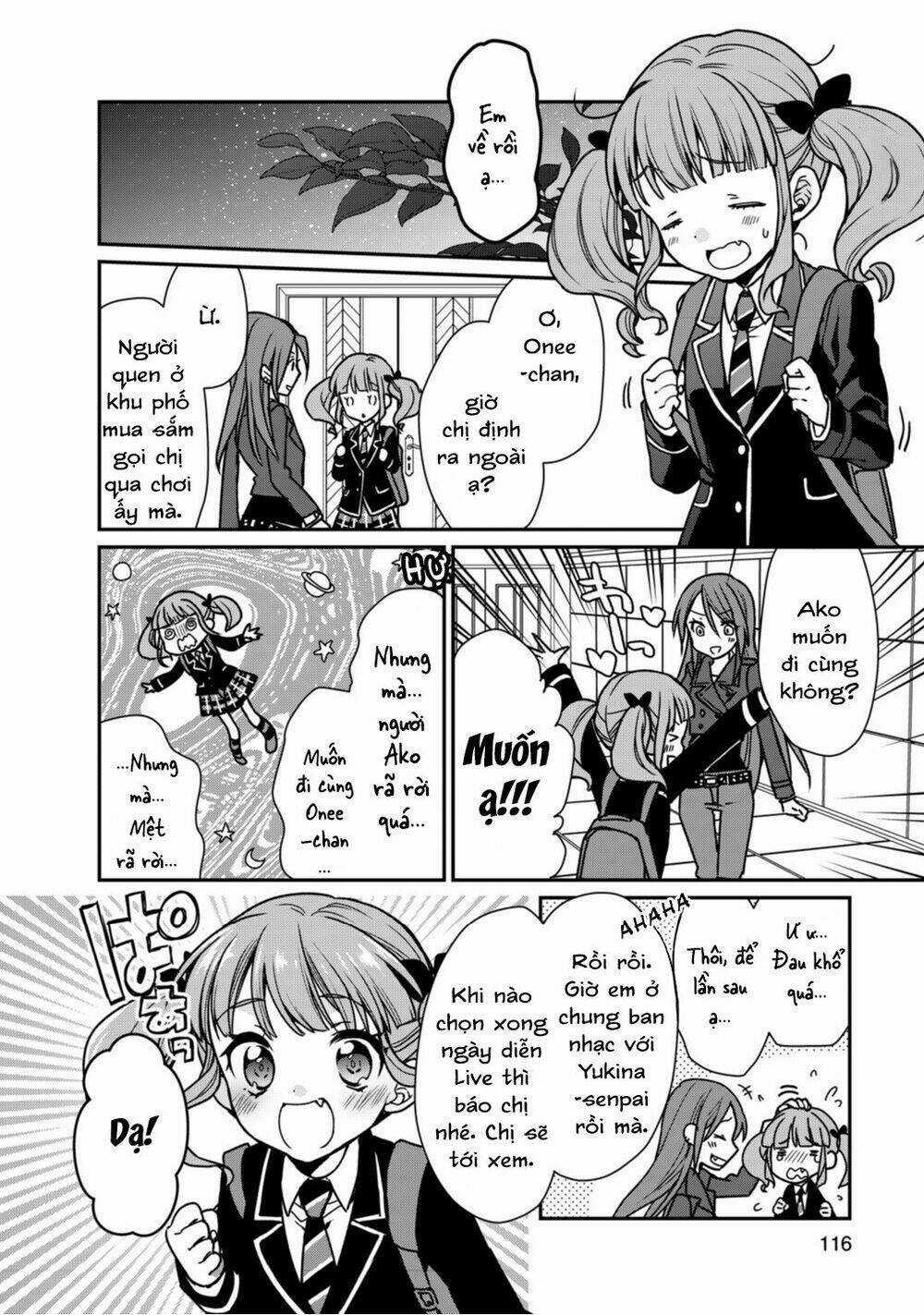 Bang Dream! Girls Band Party! Roselia Stage Chapter 3 trang 15