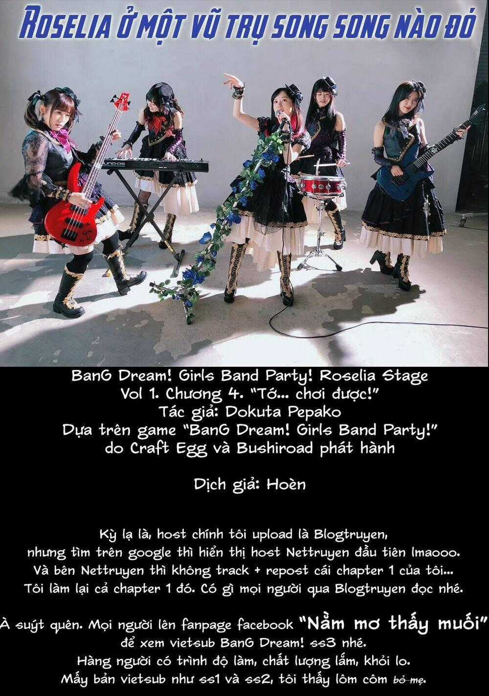 Bang Dream! Girls Band Party! Roselia Stage Chapter 4 trang 23