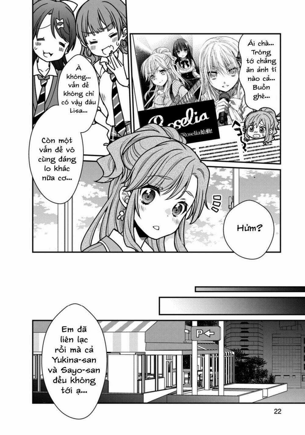 Bang Dream! Girls Band Party! Roselia Stage Chapter 6 trang 22