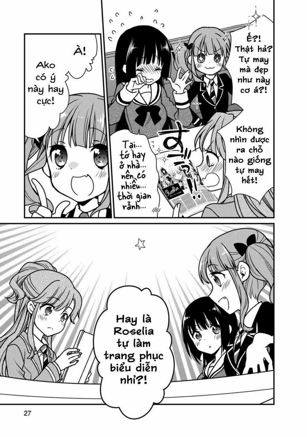 Bang Dream! Girls Band Party! Roselia Stage Chapter 6 trang 27