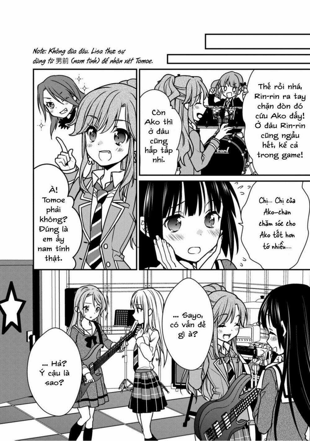 Bang Dream! Girls Band Party! Roselia Stage Chapter 6 trang 8