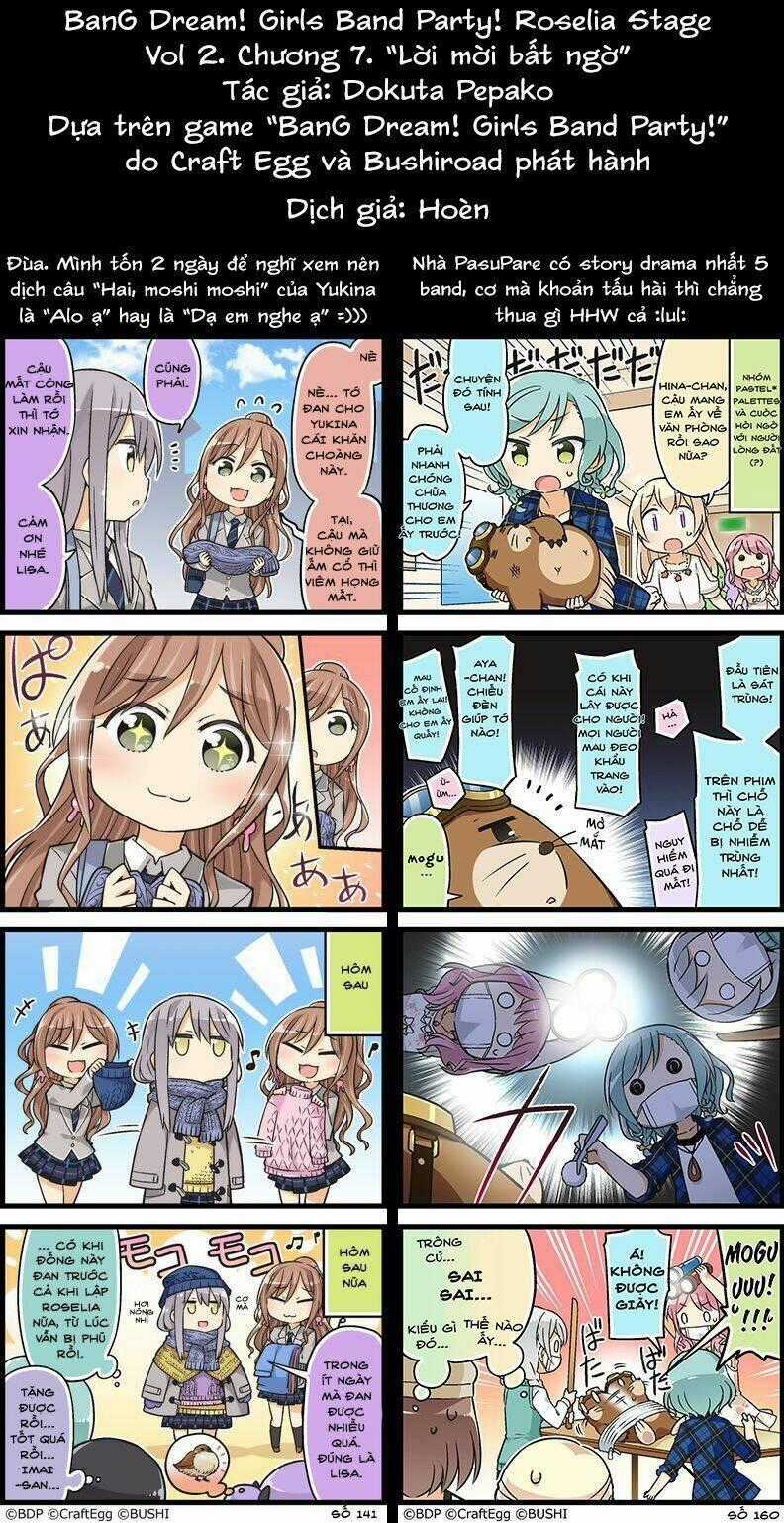 Bang Dream! Girls Band Party! Roselia Stage Chapter 7 trang 36