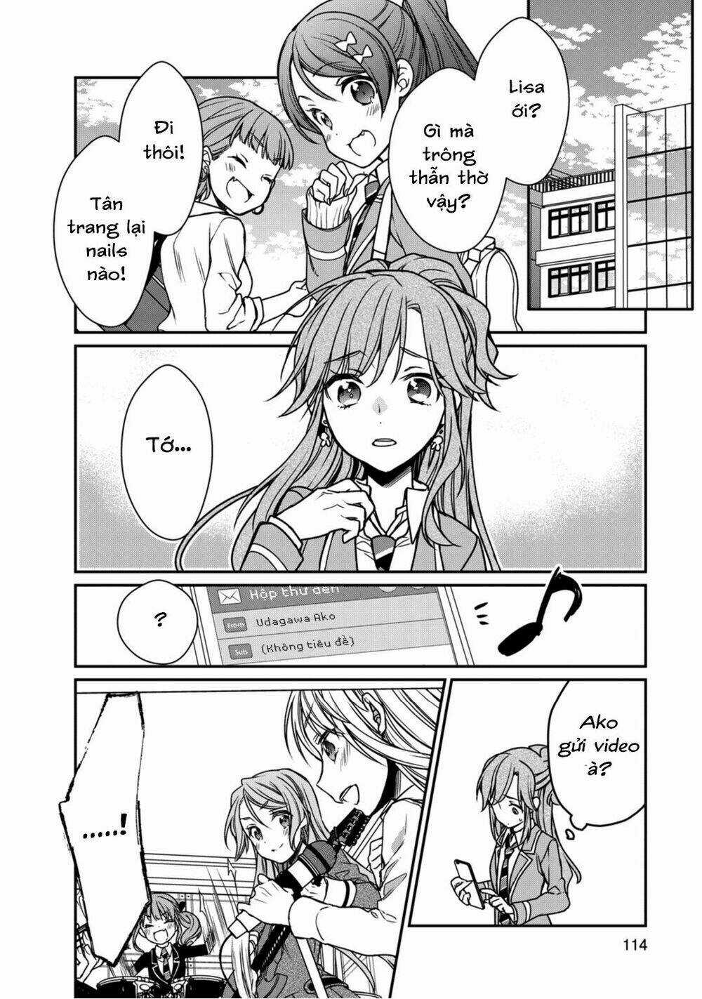 Bang Dream! Girls Band Party! Roselia Stage Chapter 9 trang 11