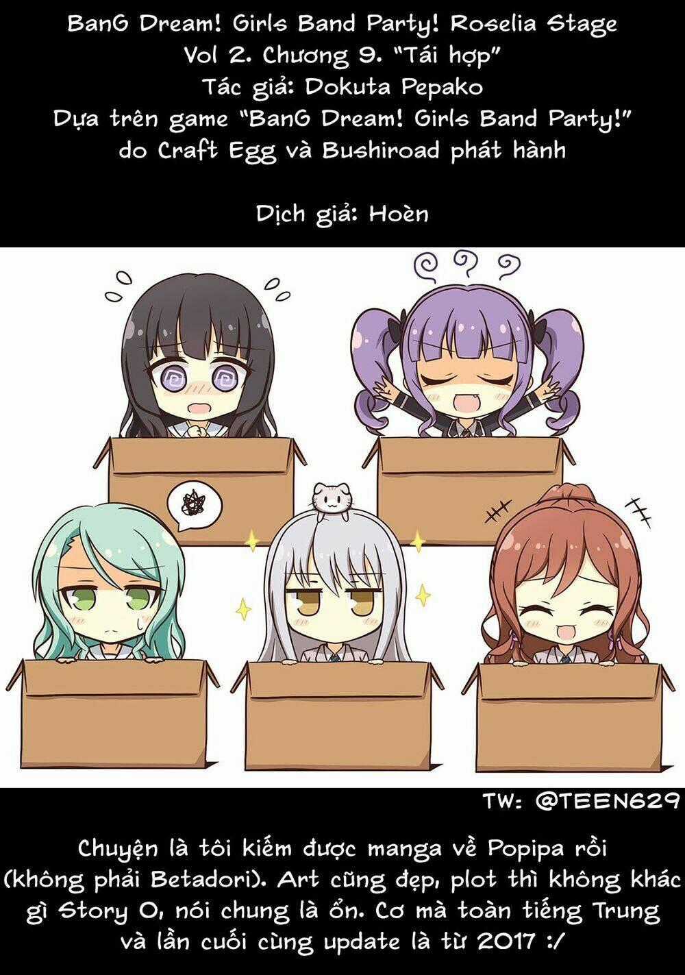 Bang Dream! Girls Band Party! Roselia Stage Chapter 9 trang 27