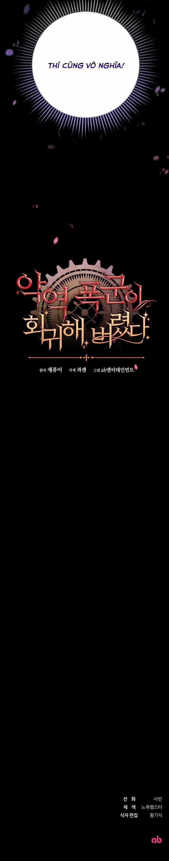 Bạo Chúa Độc Ác Trở Lại Chapter 1 trang 20