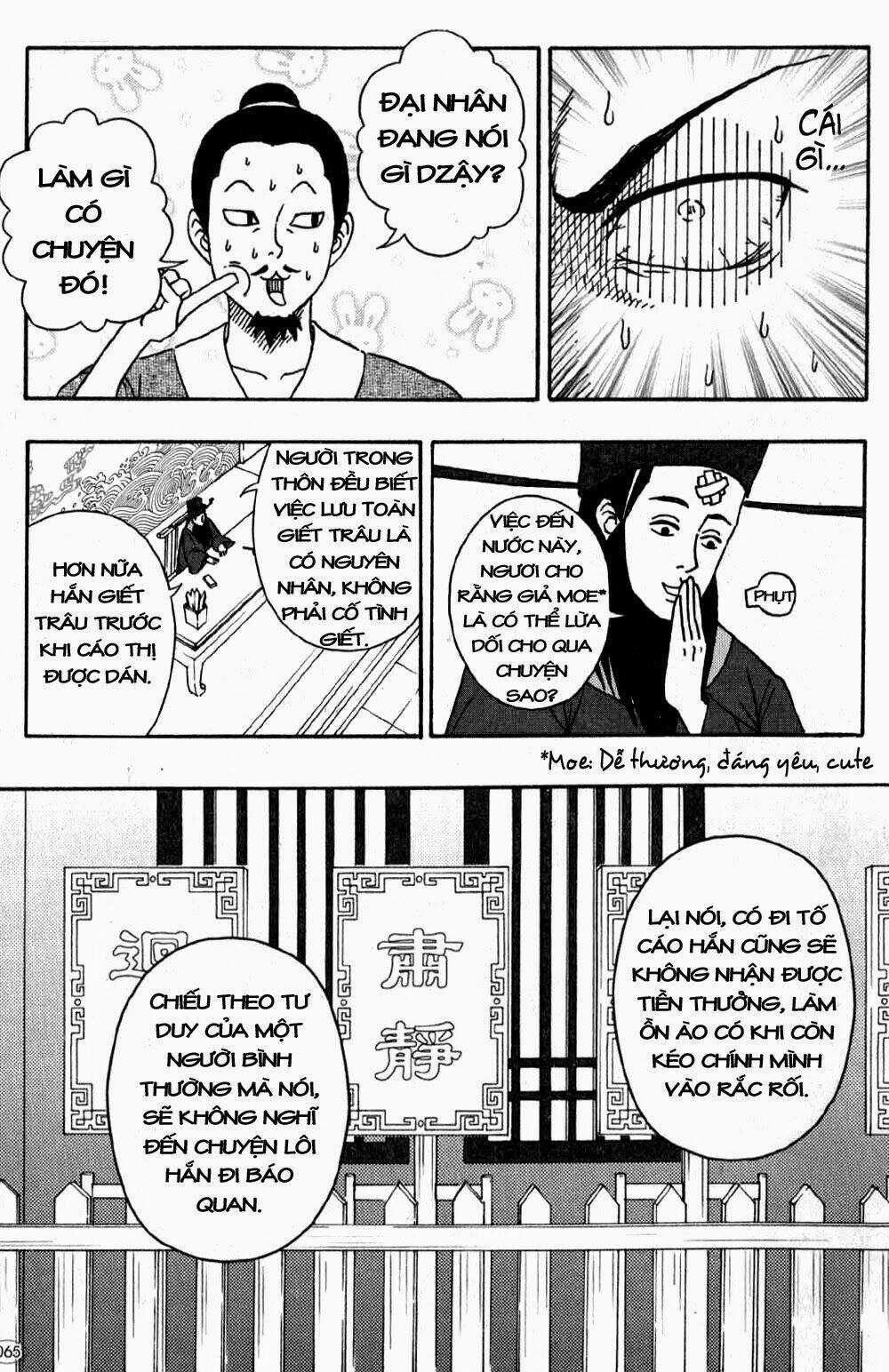 Bao Công Này Không Được Cho Lắm Chapter 1 trang 33