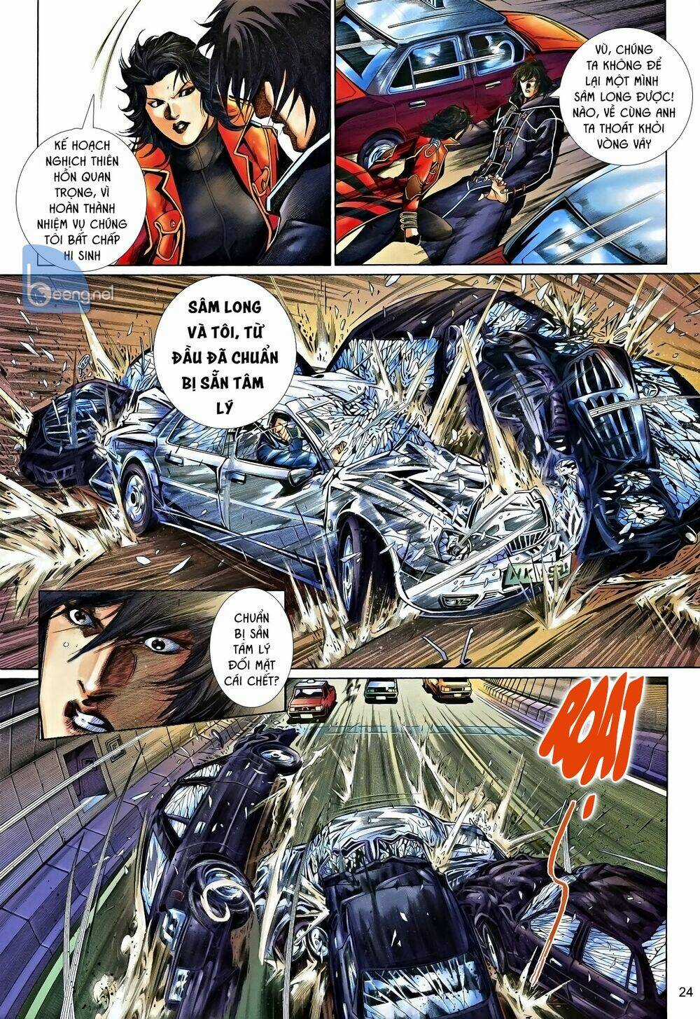 Bạo Lực Trung Độc Chapter 2 trang 4