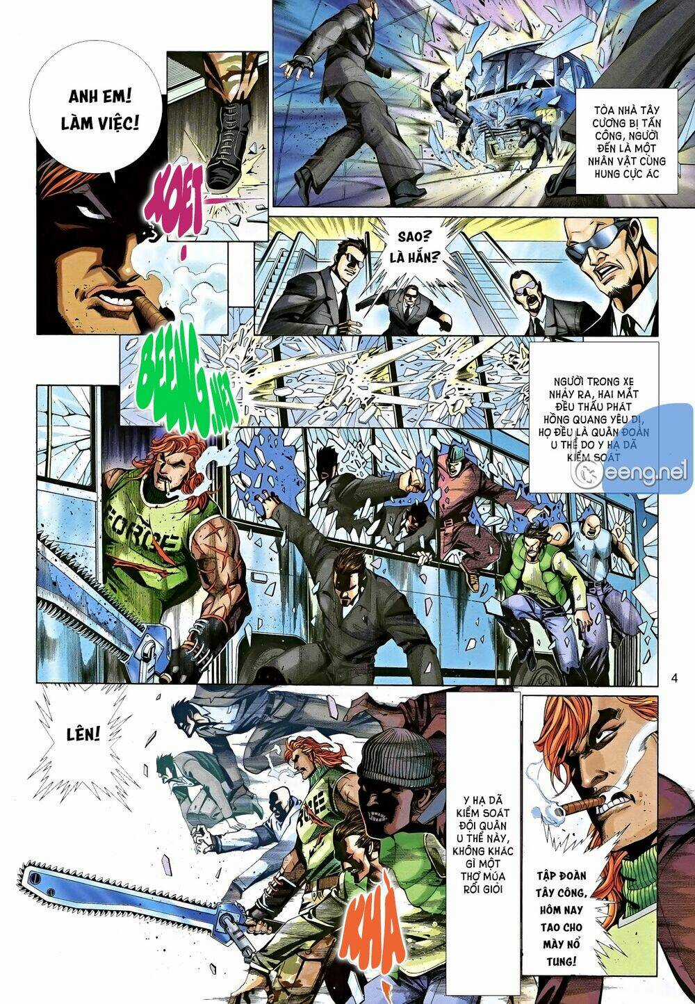 Bạo Lực Trung Độc Chapter 5 trang 3