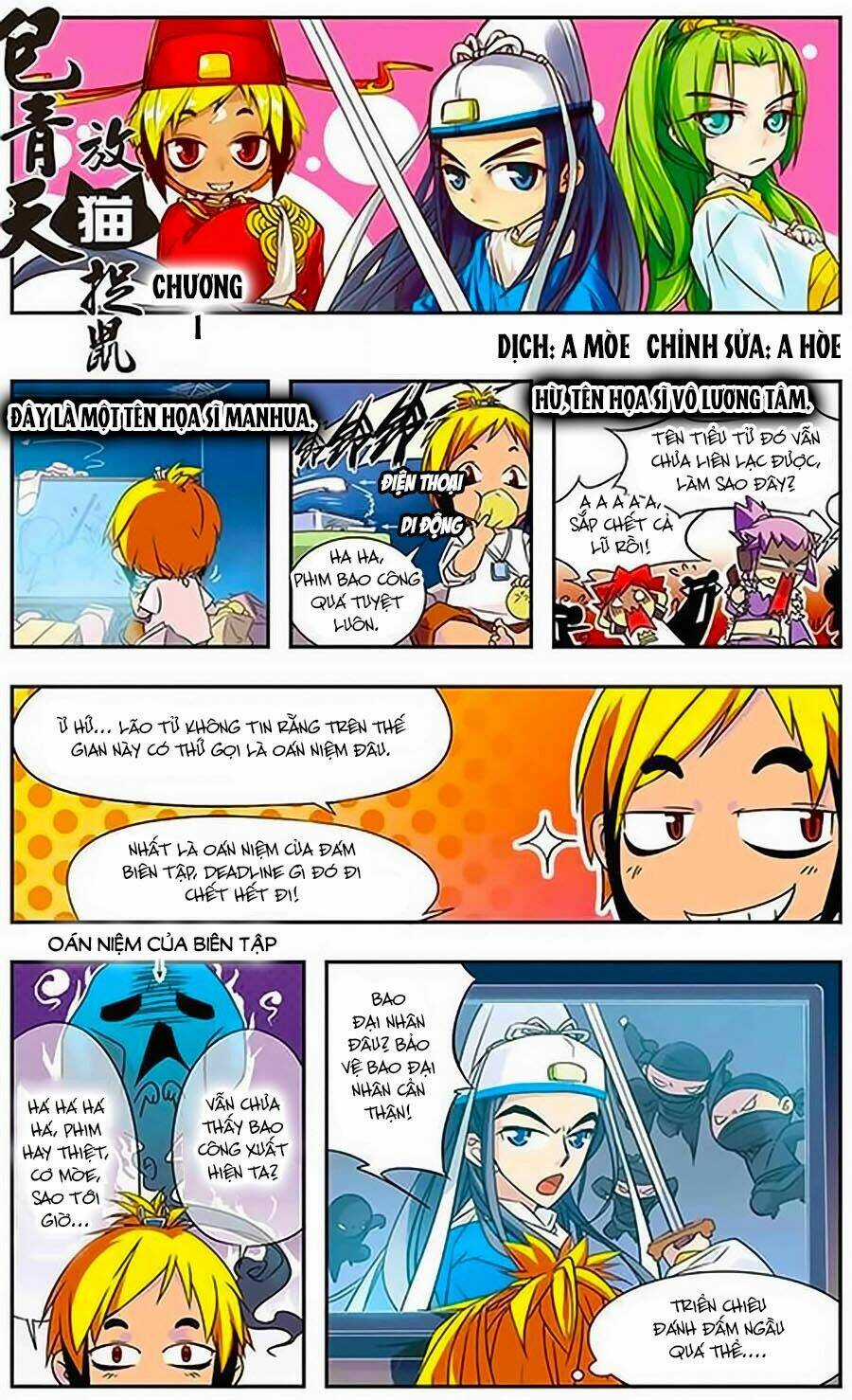 Bao Thanh Thiên Thả Mèo Bắt Chuột Chapter 1 trang 0