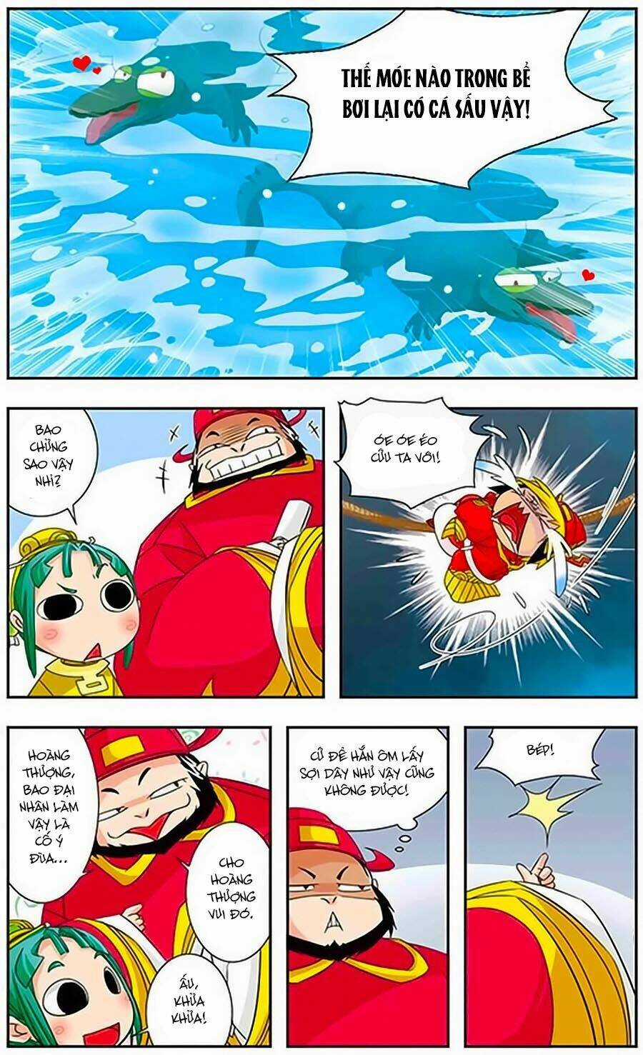 Bao Thanh Thiên Thả Mèo Bắt Chuột Chapter 10 trang 4