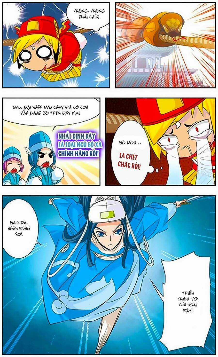 Bao Thanh Thiên Thả Mèo Bắt Chuột Chapter 10 trang 5