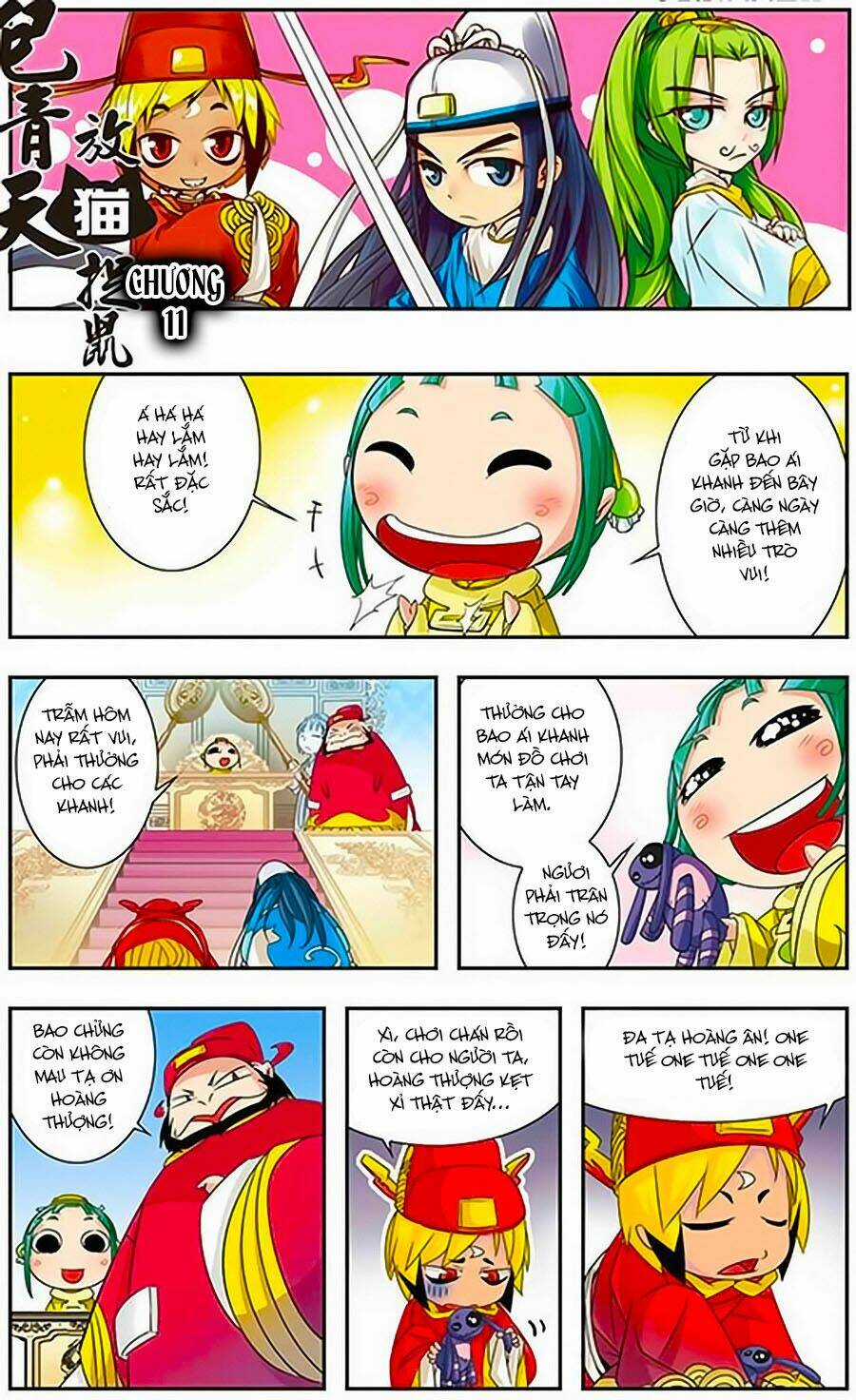 Bao Thanh Thiên Thả Mèo Bắt Chuột Chapter 11 trang 0