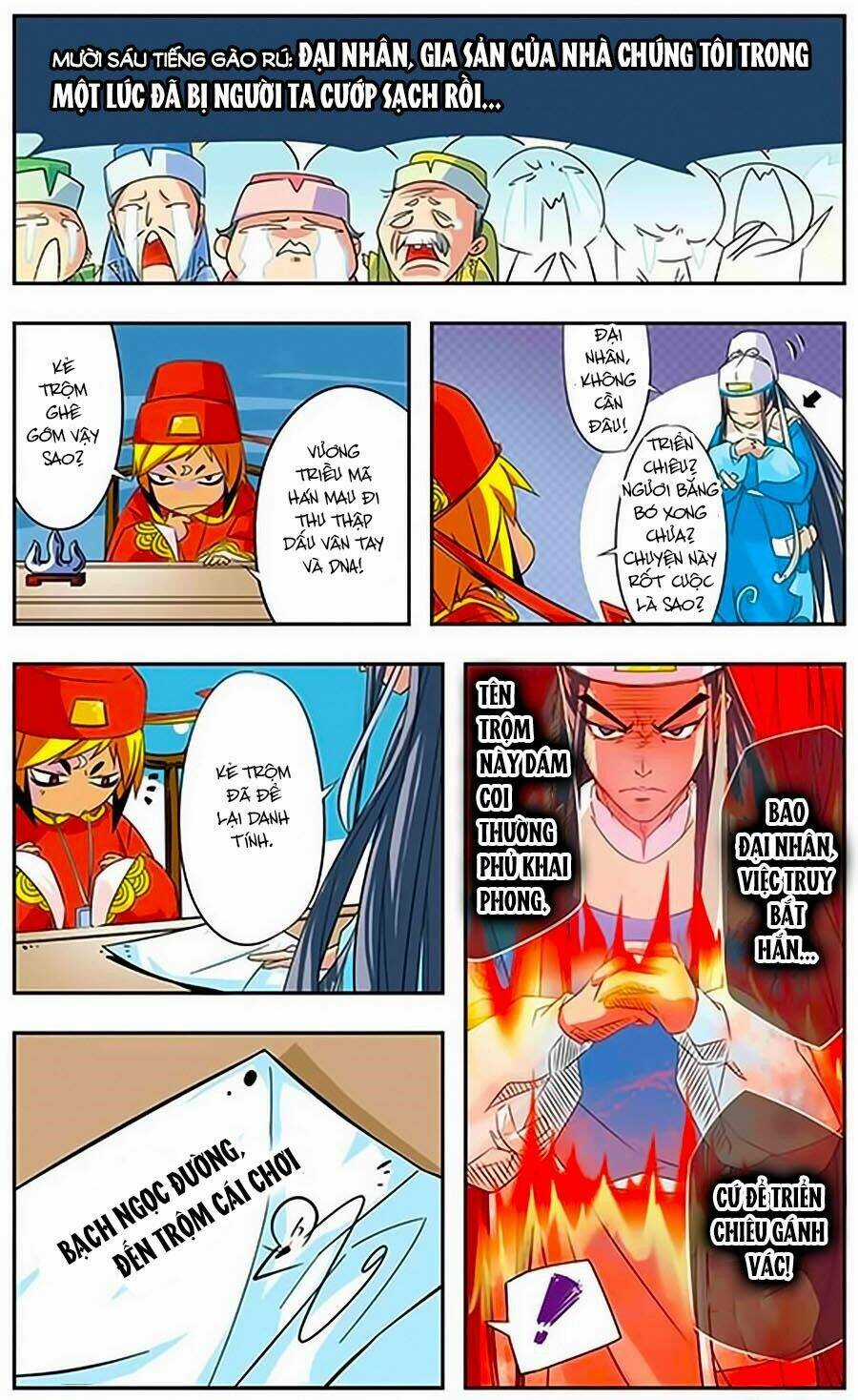 Bao Thanh Thiên Thả Mèo Bắt Chuột Chapter 2 trang 7